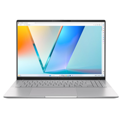 ASUS Ноутбук Vivobook S 16 M5606UA-MX027 16" 3.2K OLED, AMD R7-8845HS, 32GB, F1TB, UMA, NoOS, Сріблястий