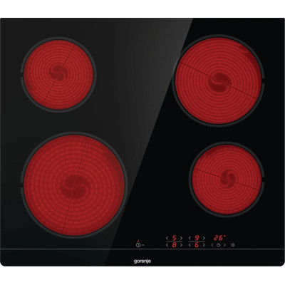 Gorenje Комплект (духовка + поверхня склокераміка BO6737E02X-нерж + ECT41SC-чорна), 738881