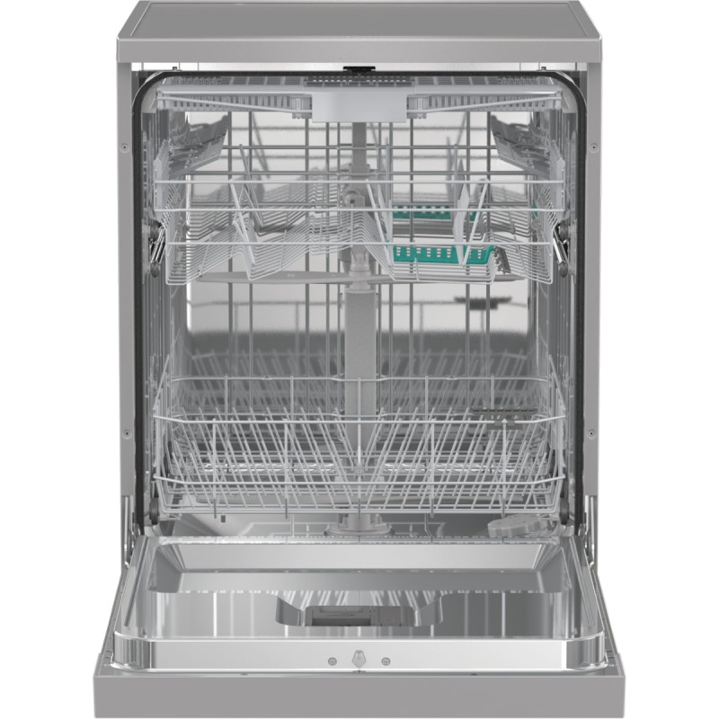 Gorenje Посудомийна машина, 16компл., A++, 60см, дисплей, 3 кошика, AquaStop, сірий