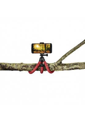 HAMA Flex для смартфонів і GoPro, 26 см, червоний