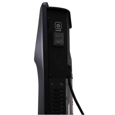 Cooper&Hunter Конвектор , 15м2, 1000Вт, електр. упр-ння, закр. нагрів. елемент, IP24, чорний