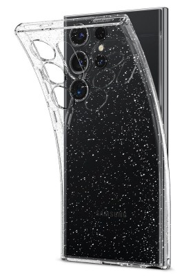 Spigen Чохол для Samsung Galaxy S24 Ultra, Liquid Crystal Glitter, Crystal Quartz
