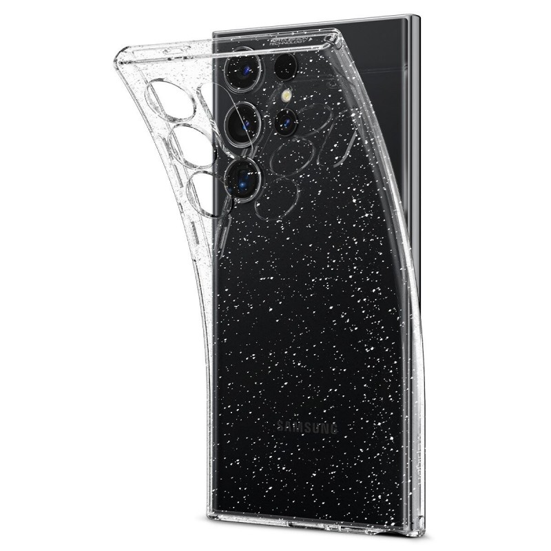 Spigen Чохол для Samsung Galaxy S24 Ultra, Liquid Crystal Glitter, Crystal Quartz