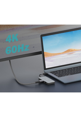 Digitus Док-станція USB-C > HDMI/2xUSB-A/USB-C/SD/MicroSD/RJ54, Travel