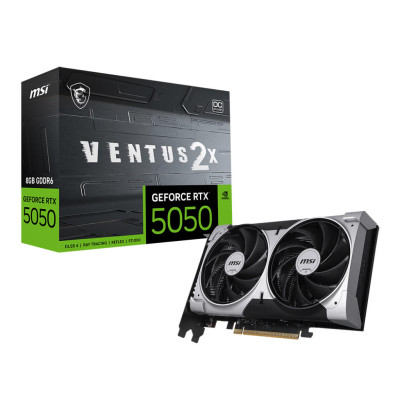 MSI Відеокарта GeForce RTX 5050 8GB GDDR6 VENTUS 2X OC