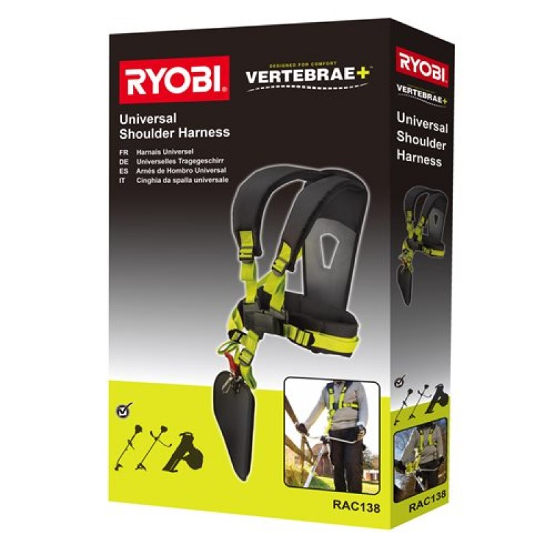 Ryobi Ремінь ранцевий RAC138 ергономічний Vertebrae+ 5132002706