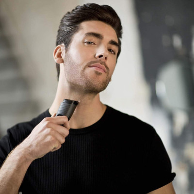Remington Тример Beard Boss Pro, для бороди і вусів, акум., титан.напил., чорний