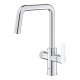 Grohe Змішувач для кухні Blue Pure Start, довж.виливу - 223мм, поворотний, 1+1 фільтр, хром