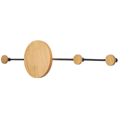 LEDVANCE Світильник настінний Decor Perchero Wood 6Вт 620Лм 3000K WiFi чорний