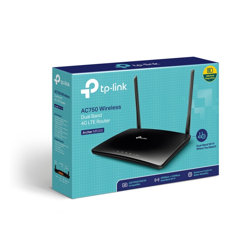 TP-Link TL-MR200 AC750 4G LTE