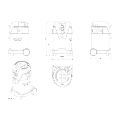 Metabo ASA 30 L PC INOX