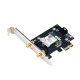 ASUS WiFi-адаптер PCE-AX1800 Bluetooth 5.2 PCI Express WPA3 MU-MIMO OFDMA