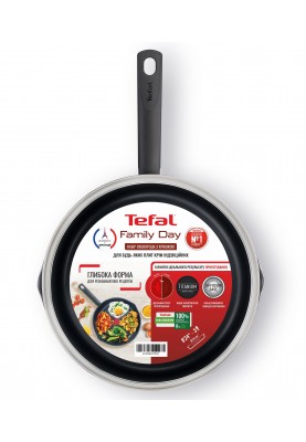 Tefal Сковорідка з кришкою Family Day 24 см