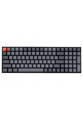 Keychron Клавіатура механічна K4 100Key, Gateron G PRO Blue, BT/USB-A, EN/UKR, RGB, Black