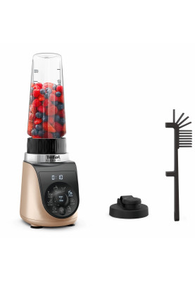 Tefal Блендер стаціонарний Blend UP, 1000Вт, чаша-700мл, тритан, чорно-золотистий