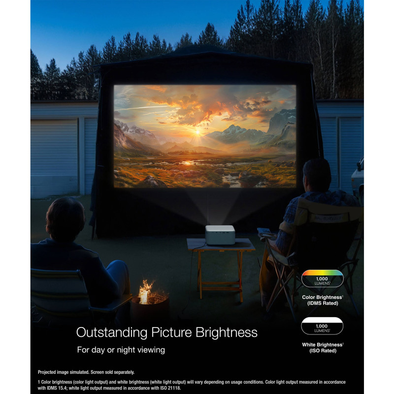 Epson Проєктор EF-21R FHD, 1000 lm, LASER, 1, Google TV, Quartz Rose