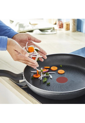 Tefal Сковорода з кришкою So' Light, 24см, алюміній, бакеліт, скло, чорний