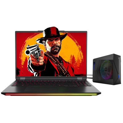 Dream Machines Ноутбук Dream Machines RX5080-16 16WQXGA, Intel U9-275HX, 32GB, F2TB, NVD5080-16, DOS, чорний