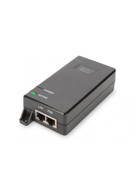 Digitus PoE+ 802.3at, 10/100/1000 Mbps, Output max. 48V, 30W