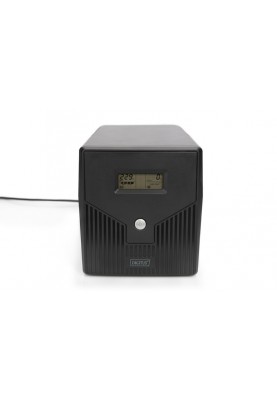 Digitus ДБЖ Line-Interactive, 2000VA/1200W, LCD, 4xSchuko, RJ45, RS232, USB