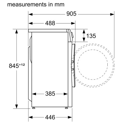 Siemens Пральна машина з фронт. зав. WH22A2W0BL