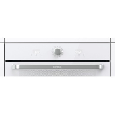 Gorenje Духова шафа електрична, 77л, A, пара, дисплей, макс.темпер.-300, білий
