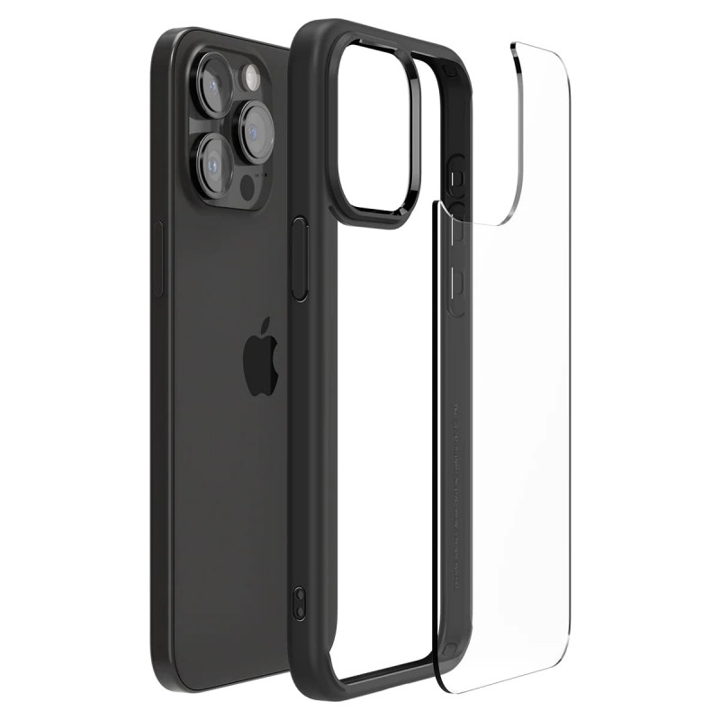 Spigen Чохол для Apple iPhone 15 Pro Max Ultra Hybrid, Matte Black