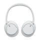 Sony Навушники Over-ear WH-CH720N BT 5.2, ANC, SBC, AAC, Wireless, Mic, Білий