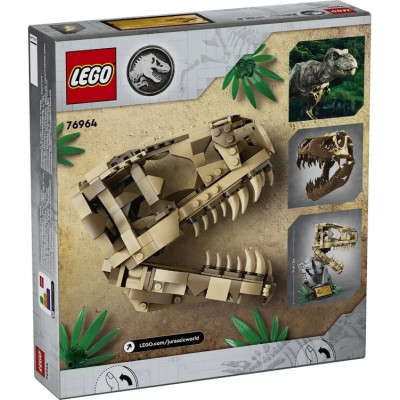 LEGO Конструктор Jurassic World Скам`янілості динозаврів: череп тиранозавра