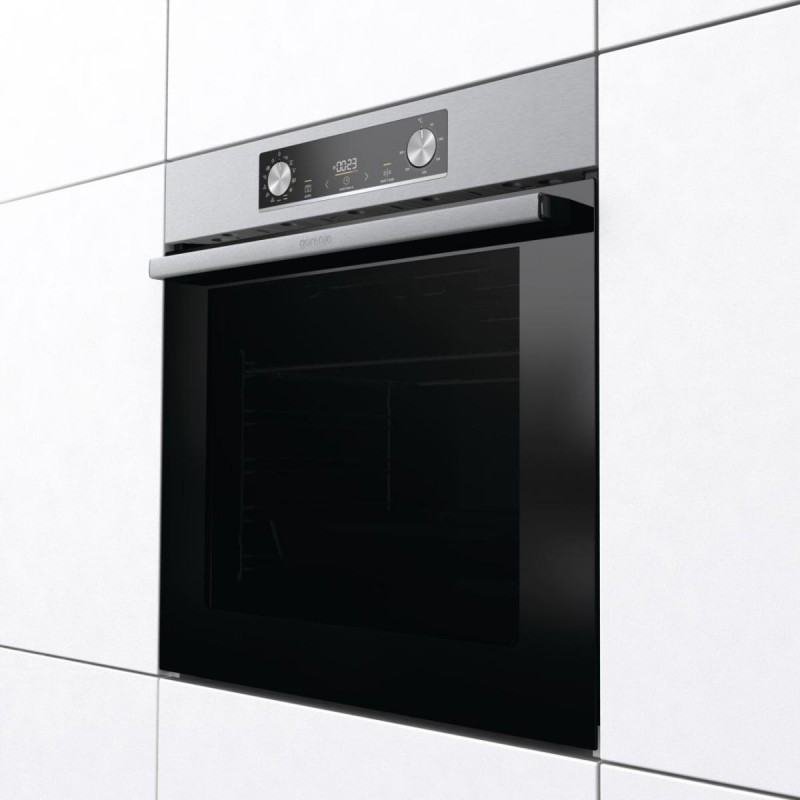 Gorenje Духова шафа електрична, 77л, A+, дисплей, IconLed, нерж