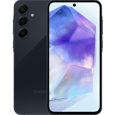 Samsung Смартфон Galaxy A55 5G (A556) 6.6" 8/256ГБ, 2SIM, 5000мА•год, синій темний
