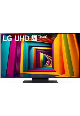 LG Телевізор 43" UHD 4K 60Hz Smart WebOS Black