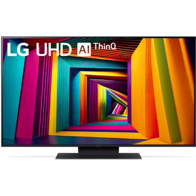 LG Телевізор 43" UHD 4K 60Hz Smart WebOS Black