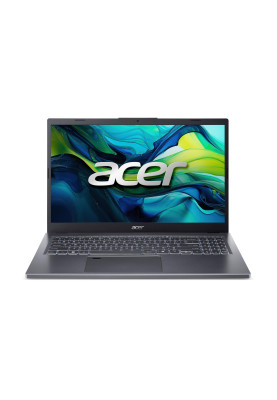 Acer Ноутбук Aspire 15 A15-51M 15.6" FHD IPS, Intel i9-13900H, 32GB, F1TB, UMA, Lin, сірий