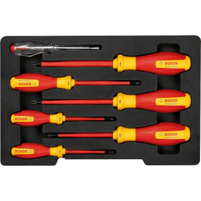 Bosch Викрутка Professional, набір 7 шт, (TX), VDE