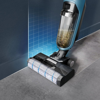 Rowenta Пилосос Rowenta безпровідний миючий X-Clean 2, 120Вт, конт пилок -0.44л, конт для води-0.73л, автон. робота до 35хв, вага-5кг, НЕРА, чорно-блакитний Rowenta Пилосос Rowenta безпровідний миючий X-Clean 2, 120Вт, конт пилок -0.44л, конт для води-0.73л, автон. робота до 35хв, вага-5кг, НЕРА, чорно-блакитний