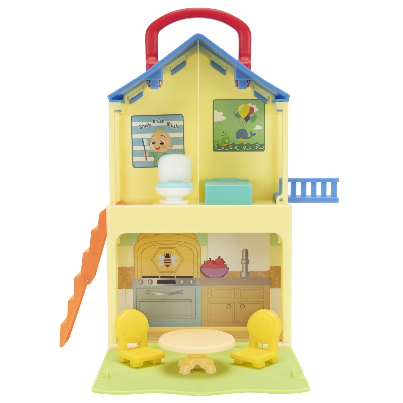 CoComelon Ігровий набір Medium Playset Pop n' Play House - 2 фігурки та 5 аксесуарів