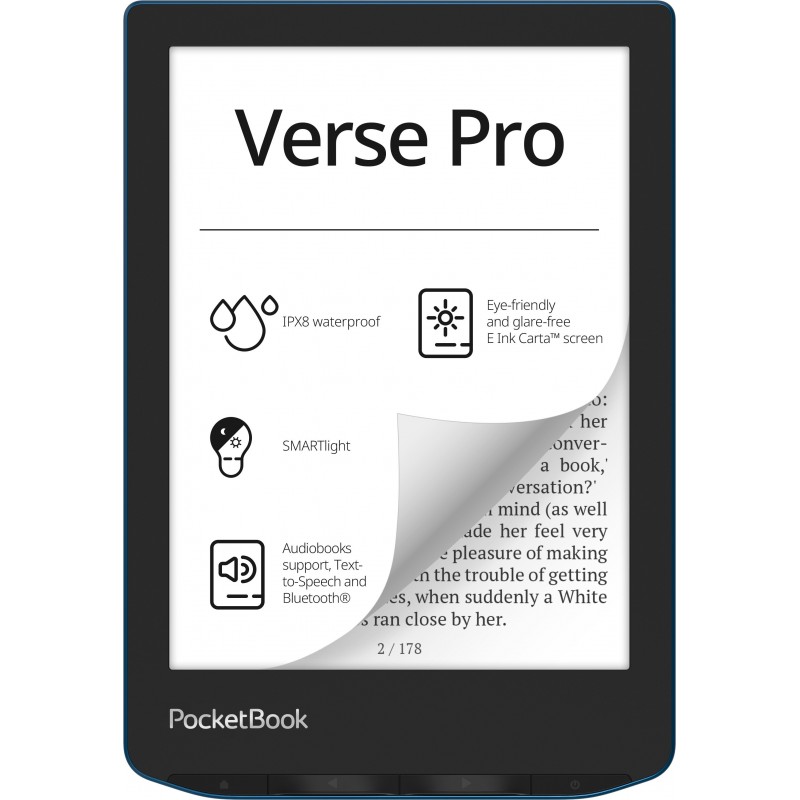 PocketBook Електронна книга 634, Azure