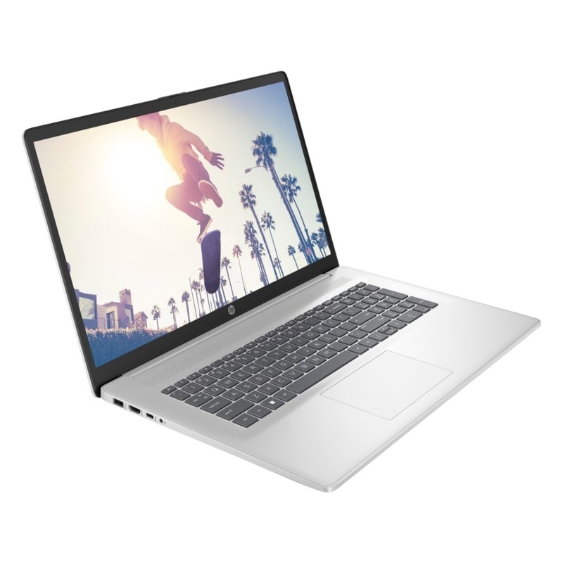 HP Ноутбук 17-cn3022ua 17.3" FHD IPS AG,Intel i5-1334U, 16GB, F1024GB, UMA, DOS, сріблястий