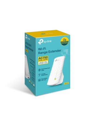 TP-Link Повторювач Wi-Fi сигналу RE220 AC750 1xFE LAN