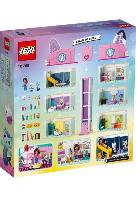 LEGO Конструктор Gabby's Dollhouse Ляльковий будиночок Ґаббі