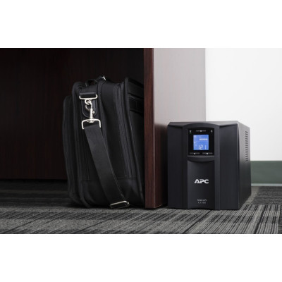 APC Джерело безперебійного живлення Smart-UPS C 1500VA/900W, LCD, USB, SmartConnect, 8xC13