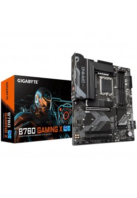 Gigabyte Материнська плата B760 GAMING X s1700 B760 4xDDR5 M.2 HDMI DP ATX