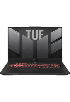 ASUS Ноутбук TUF Gaming A17 FA707XI-LL036 17.3" WQHD IPS, AMD R9-7940HS, 16GB, F1TB, NVD4070-8, NoOS, Сірий