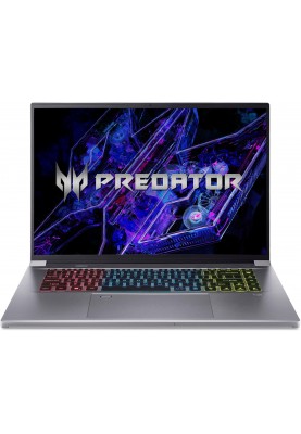 Acer Ноутбук Predator Triton Neo 16 PTN16-51 16" WQXGA, Intel U7-155H, 16GB, F1TB, NVD4060-8, Lin, сріблястий