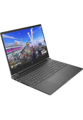 HP Ноутбук Victus 16-s1003ua 16.1" QHD IPS AG, AMD R5-8645HS, 32GB, F1024GB, NVD4060-8, DOS, чорний