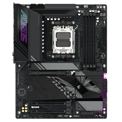 Gigabyte Материнська плата X870E A ELITE WIFI7 sAM5 X870 4xDDR5 M.2 HDMI Typc-C ATX