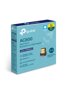 TP-Link Адаптер WiFi Archer T2UB nano AC600, USB, BT4.2