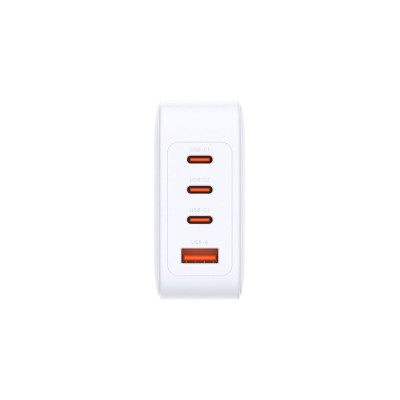 D-Link Зарядний пристрій мережевий DCP-101 100Вт GaN 3хUSB-С, 1xUSB-A, білий