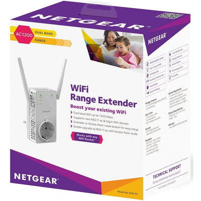 NETGEAR Розширювач WiFi-покриття EX6130 AC1200